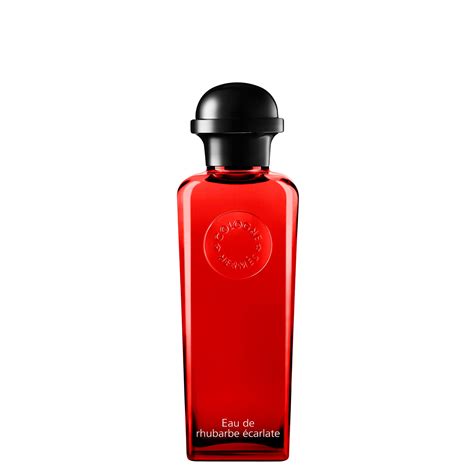 hermes eau de rhubarbe écarlate price|Hermes perfume red bottle.